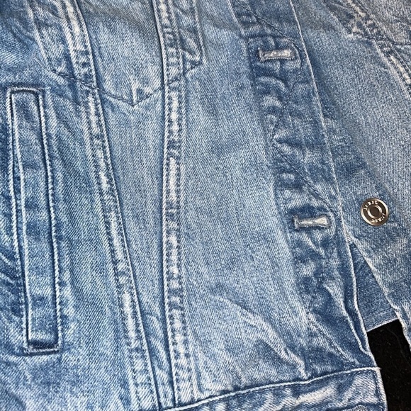 J. Crew Denim Sleeveless Jean Button Front Vest Size Small - Picture 7 of 7